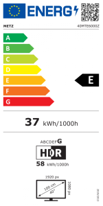 Televizor METZ LED 40MTE6000, 100 cm, Smart Google TV, Full - imagine 11