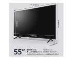 Televizor Sony BRAVIA LED 55X75WL, 139 cm, Smart Google TV, - imagine 2