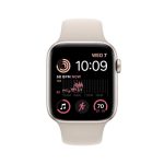 Apple Watch SE GPS + Cellular 40mm Starlight Aluminium Case - imagine 2