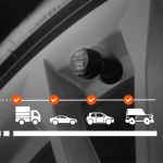 Sistem monitorizare presiune pneuri TPMS 70mai, 4 senzori externi, Midrive - imagine 2