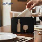 SUPORT METALIC PENTRU SERVETELE - imagine 2