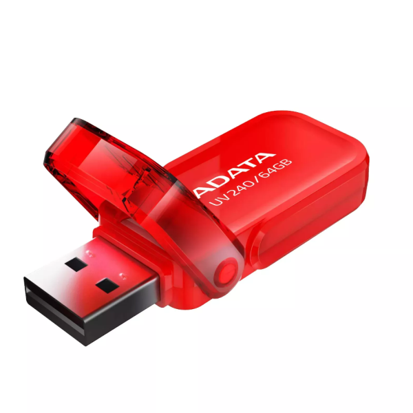 Memorie USB ADATA UV240 64 GB, USB 2.0, Rosu