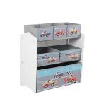 Dulap depozitare jucarii Cars, U-Grow - imagine 2