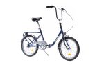 Bicicleta Pliabila Pegas Practic Retro 3S Albastru Cobalt - imagine 2