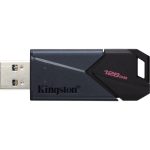 Memorie USB Flash Drive Kingston 128GB Data Traveler Exodia Onyx, - imagine 3