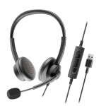 Casti Head-band AXTEL AXH-ACEUCD, Cu fir, Negru - imagine 2