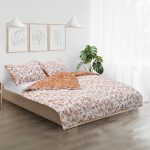 Lenjerie dubla 100% bumbac,4 piese, Meng - imagine 3