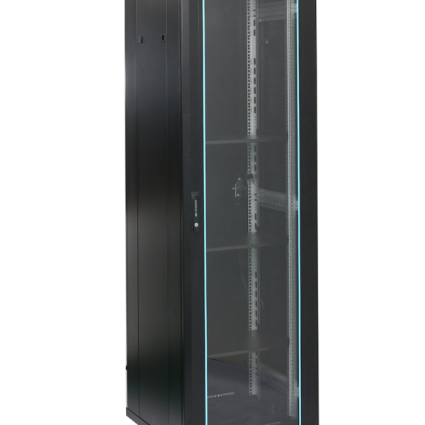 CABINET 19″ SPACER 22U 600x600x1166mm, Floor Standing, usa sticla cu
