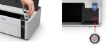 Imprimanta inkjet mono CISS Epson M1100, dimensiune A4, viteza max - imagine 3