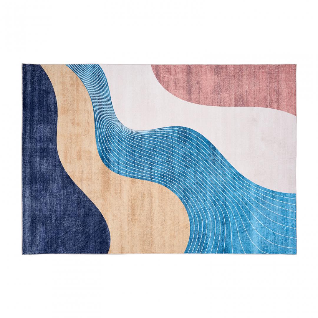 overlay_ac092bfb925cd55307dd9bc98d92e19d.jpg Covor printat, FLOW 200x300 cm, lavabil cu spate antialunecare, - imagine 1