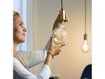 Bec LED inteligent vintage (decorativ) WiZ Connected Filament ClearG125 ,Wi-Fi, - imagine 3