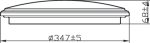 Plafoniera LED Philips Spray CL260, 17W, 1500 lm, lumina calda - imagine 3