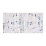 Covor printat, MABO 70x140 cm, lavabil cu spate antialunecare, inaltime