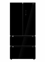 Combina frigorifica HEINNER HCFD-M516INVHGBKE++, No Frost, 516 l, Clasa E,
