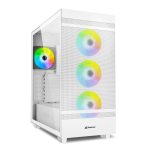 Carcasa Sharkoon Rebel C50 RGB Mid Tower NEGRU