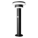 Stalp LED solar pentru exterior cu senzor de lumina si - imagine 2