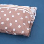 Lenjerie dubla 100% bumbac 4 piese, Polka - imagine 4