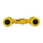 MASINA OFF-ROAD CU LUMINI SI SUNETE, MOMKI, GALBEN - imagine 3