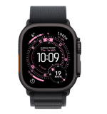 Apple Watch Ultra 3 GPS + Cellular 49mm Black Titanium Case with Black