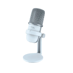 Microfon HP HyperX SoloCast, cardioid, USB, Alb - imagine 2