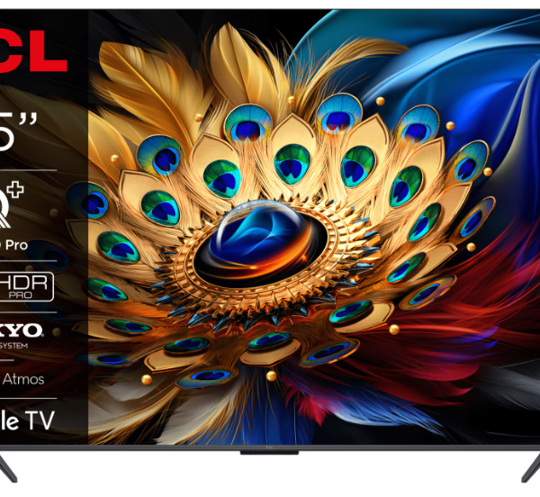 Televizor TCL QLED 55C655, 55''(139cm), 4K, Smart TV, Negru