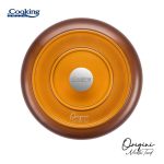 CRATITA ALUMINIU TURNAT + CAPAC 20x10 CM, 2.4L, NICOLAI TAND, - imagine 4
