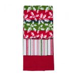 Set 3 prosoape bucatarie Red Xmas - imagine 2