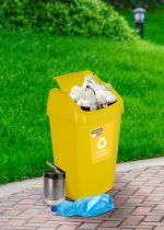 COS GUNOI CAPAC BATANT, RECICLARE ECO 35 L, GALBEN , - imagine 3