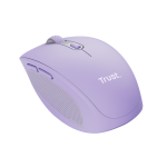 Mouse Wireless TRUST Ozaa, 3200 dpi, Liliac - imagine 2