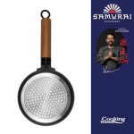 CASEROLA ALUMINIU + CAPAC 16X7.5CM, 1.4L, RIKITO WATANABE, SAMURAI GOURMET, - imagine 2