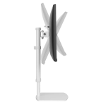 Suport dublu monitor de birou Neomounts FPMA-D890WHITE; pentru display- uri - imagine 2