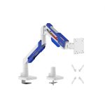 Suport monitor Serioux MM101-C012WH, arc cu gaz, compatibilitate dimensiune ecran