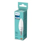 Bec LED Philips B35, E14, 5W (40W), 470 lm, lumina - imagine 2
