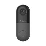 Video interfon WiFi Tellur Smart 1080P, PIR, negru - imagine 2