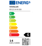 Pendul LED Vivalux REMI, 1xE27, 14W, 1150 lm, lumina calda - imagine 4