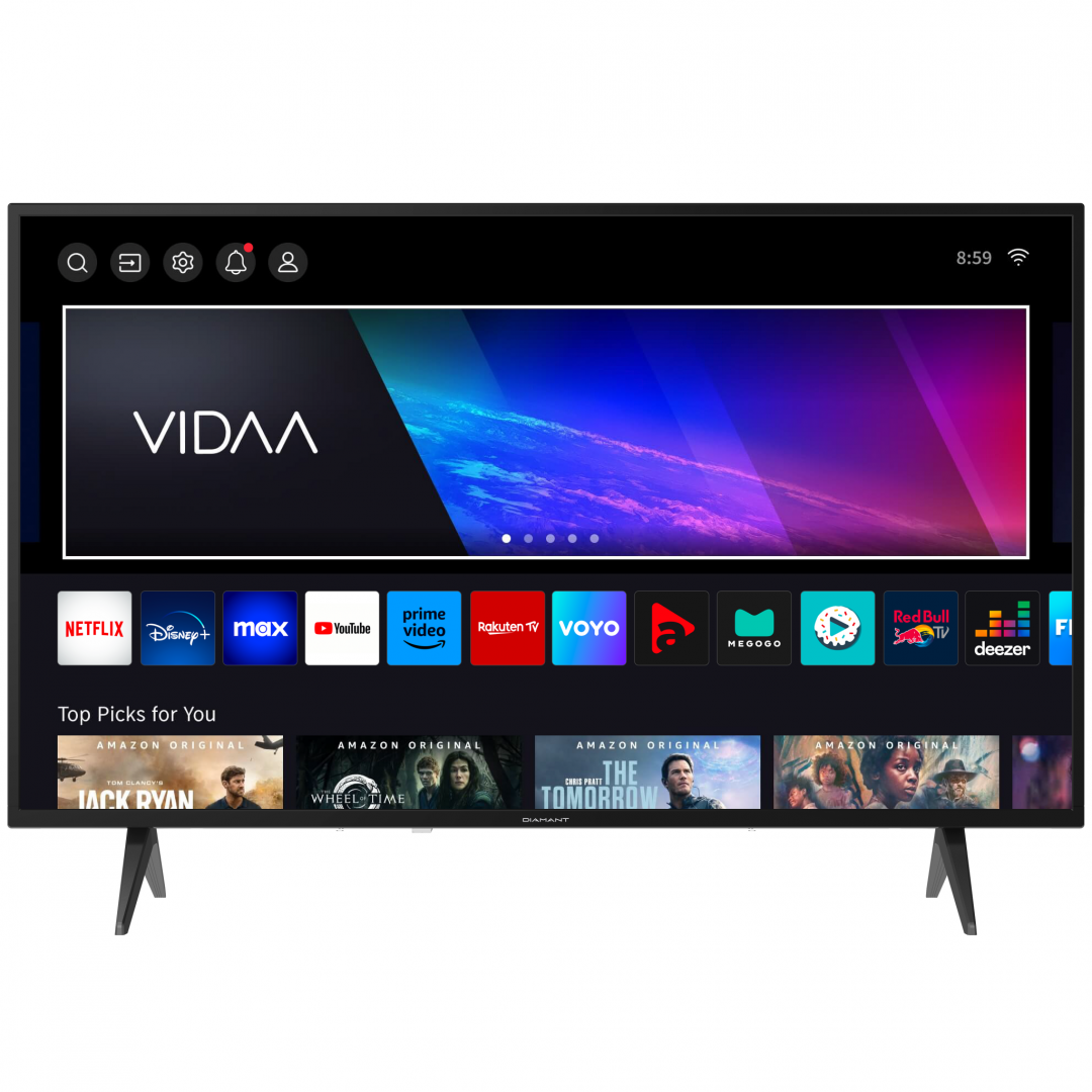 overlay_b1d6849a46eef03e055a23ea4e3590bd.png LED TV DIAMANT SMART 43HL4330F/C, 109 cm, Full HD, VIDAA - imagine 1