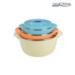 SET 3 CASEROLE TERMICE 2+4+6L,BELLY BEIGE, ART OF DINING BY - imagine 3