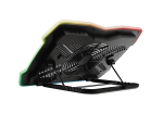 Stand racire Laptop Trust GXT 1126 Aura Multicolour-illuminated, negru - imagine 2