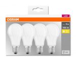 4 Becuri LED Osram Base Classic A, E27, 10W (75W),
