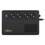 UPS nJoy Soter 600, 600VA/ 360W, 4 Prize Schuko cu - imagine 4