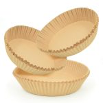 PAPER TRAY SET FOR HOT AIR FRYER HEINNER HAF-PPROUNDC16, 100PCS/SET - imagine 3