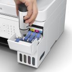 Multifunctional inkjet color Epson EcoTank CISS L5316, culoare: alb, dimensiune - imagine 3