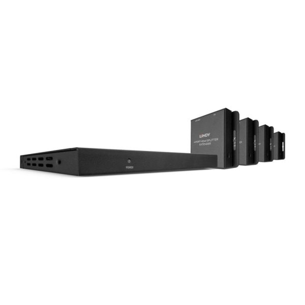 Lindy 50m Cat.6 4 Port HDMI & IR Splitter Extender