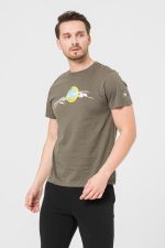 TRICOU CASUAL MANA BICICLETA BARBATI CASTOR GRAY-S - imagine 2