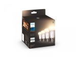 4 Becuri LED inteligente Philips Hue A60, Bluetooth, E27, 9W - imagine 2