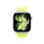 Apple Watch 42mm Neon Yellow Sport Band - S/M - imagine 2