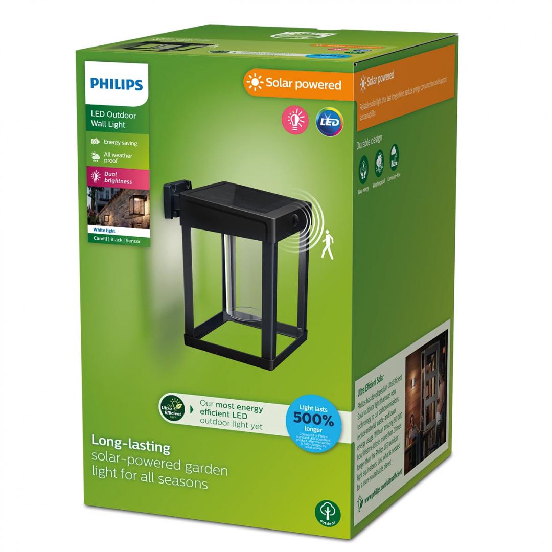 overlay_b34f5cc5234596cbfb13d274e635083c.jpg Aplica LED solara pentru exterior cu senzor de miscare Philips - imagine 1