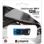 Memorie USB Flash Drive Kingston 128GB Data Traveler 80, USB-C - imagine 3