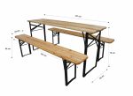 HEINNER SET LEMN 2+1 BERARIE 167*46*75CM - imagine 3