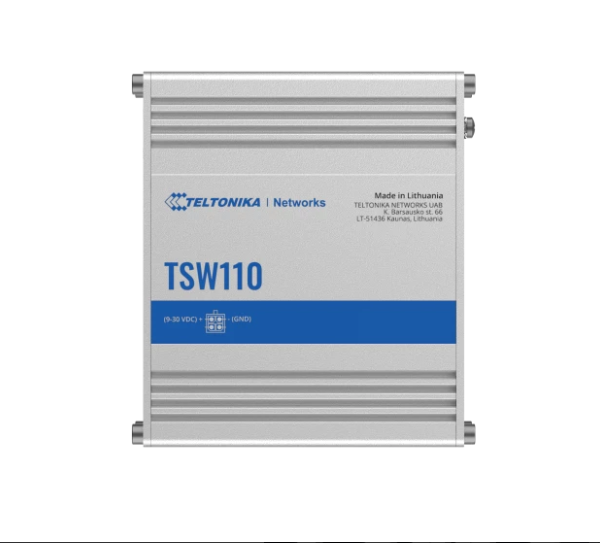TELTONIKA INDUSTRIAL UNMANAGED L2 5PPORT GIGABIT SWITCH TSW110, Interfata: 5